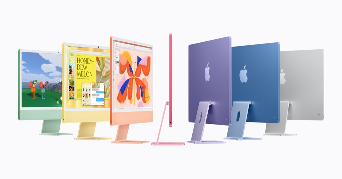 Apple unveils new iMac with M6 — up to 18× faster than Intel models, 7 colors